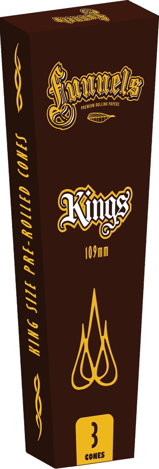 Funnels Cones King Size 3 Pack