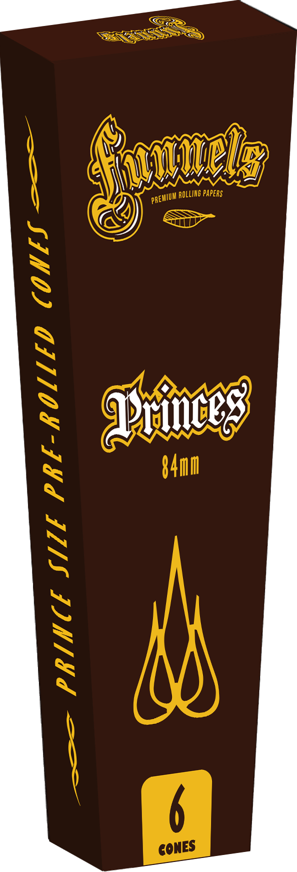 Funnels Cones Prince Size 6 Pack