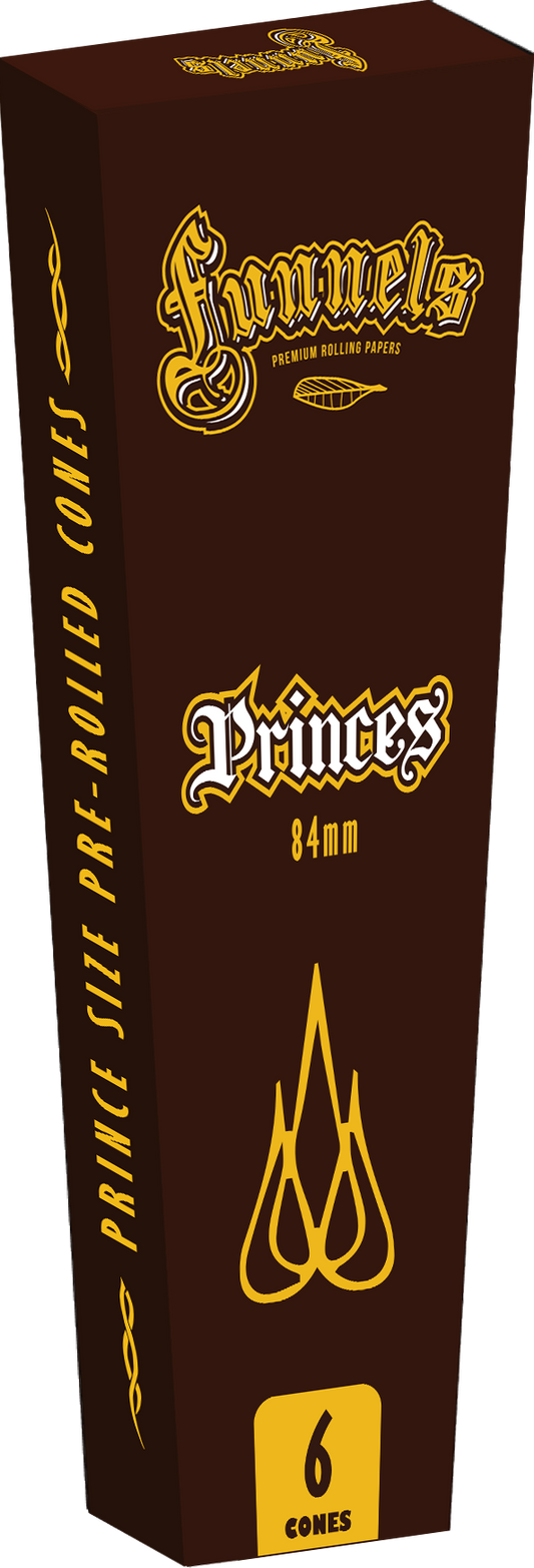 Funnels Cones Prince Size 6 Pack