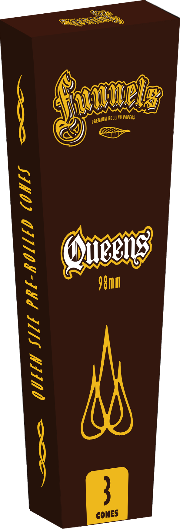 Funnels Cones QueenSize 3 Pack